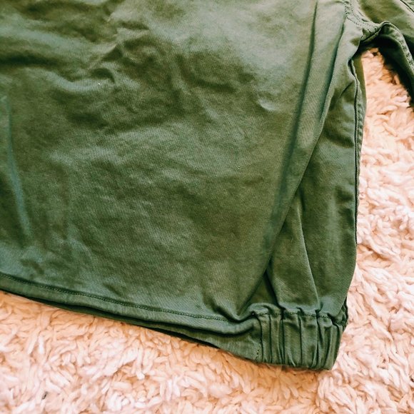 Sanctuary Olive Green Button-Up Cargo Jacket - Picture 9 of 10